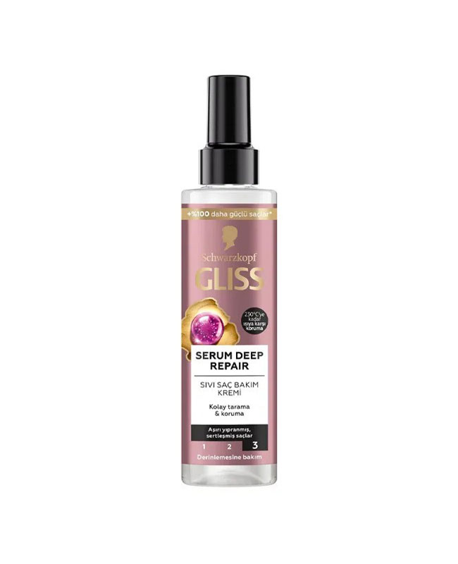 اسپری دو فاز گلیس مدل serum deep repair