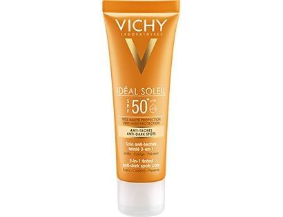 ضد آفتاب ویشی ۳ در ۱ SPF50+ مدل Capital Soleil UV-Age Daily | ضدلک و محافظتکننده UVA/UVB